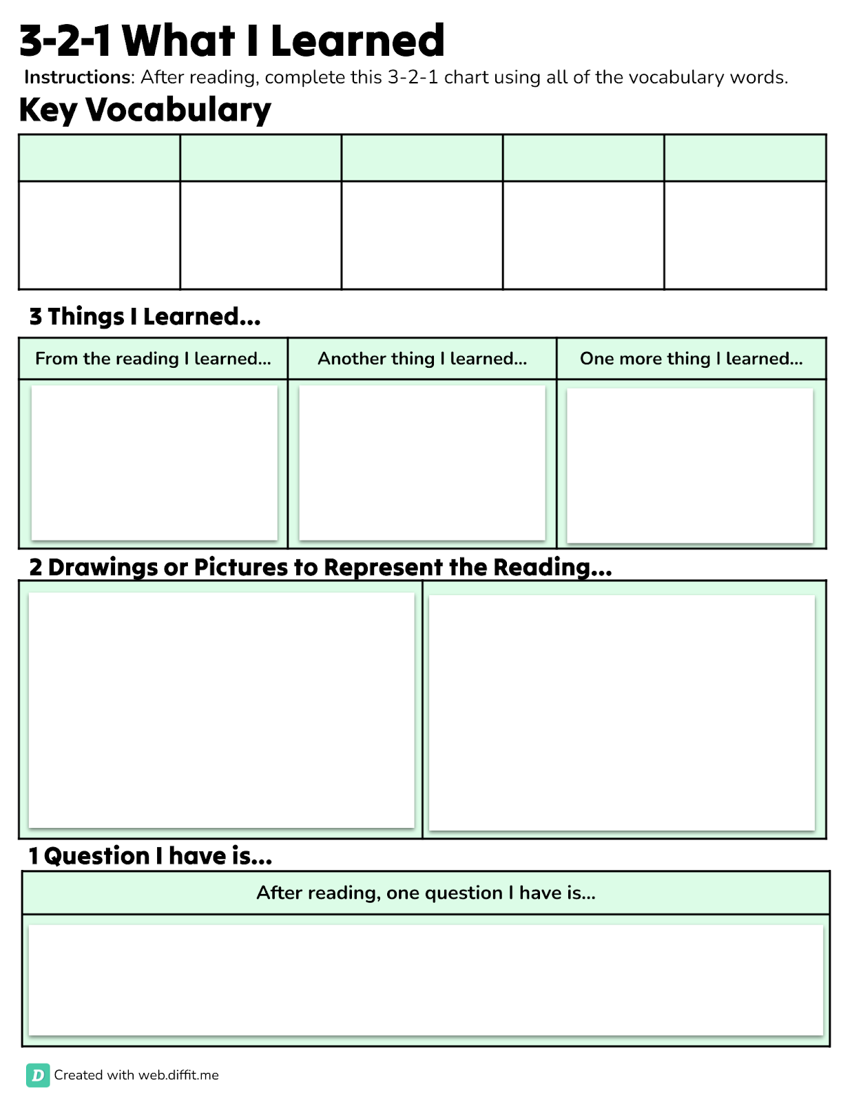 diffit-for-teachers for Free Printable 5 W S Graphic Organizer Diffit for Teachers for Free Printable 5 W S Graphic Organizer